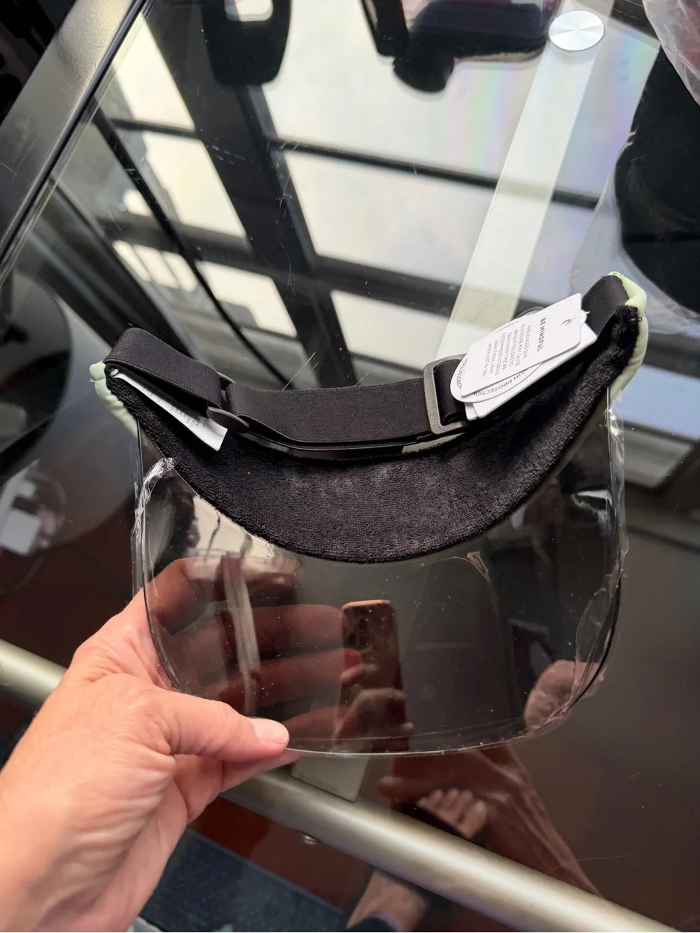 NWT Alo Yoga Airlift Solar Visor Spearmint